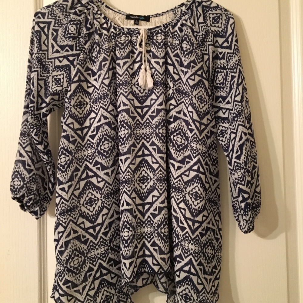 Patterned Blouse